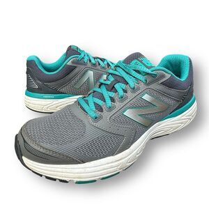 New Balance Women's 560 v7 Gray Teal Running Shoes Fitness Athletic Sneakers 10